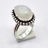 Moonstone Ethnic Handmade Ring Jewelry US Size-6.75 R 5719