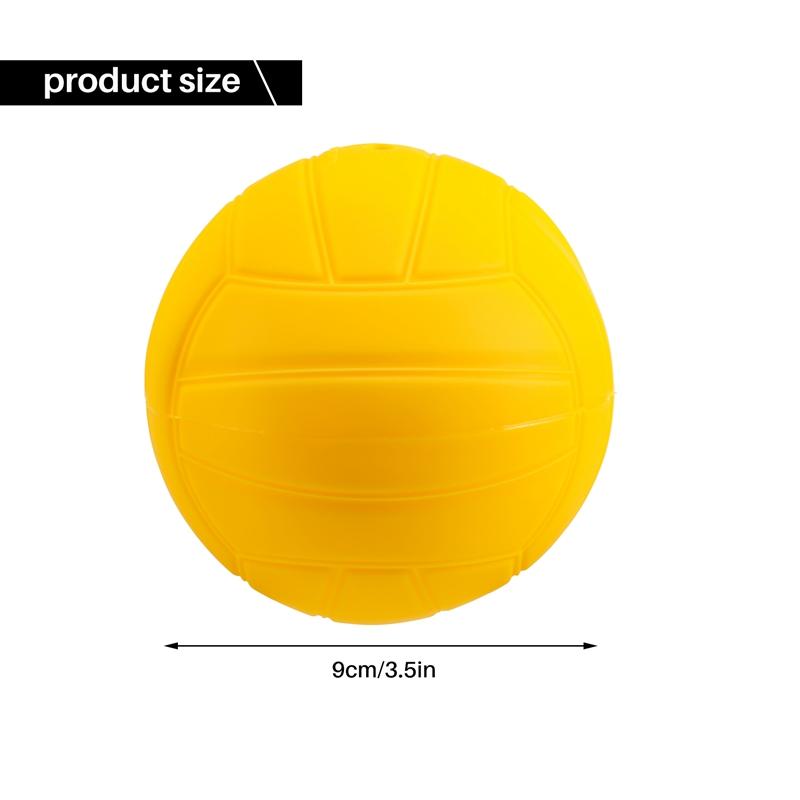 Roundnet Game Ball Replaceable Competitive Balls Mini Volleyball 3-Pack With Pump