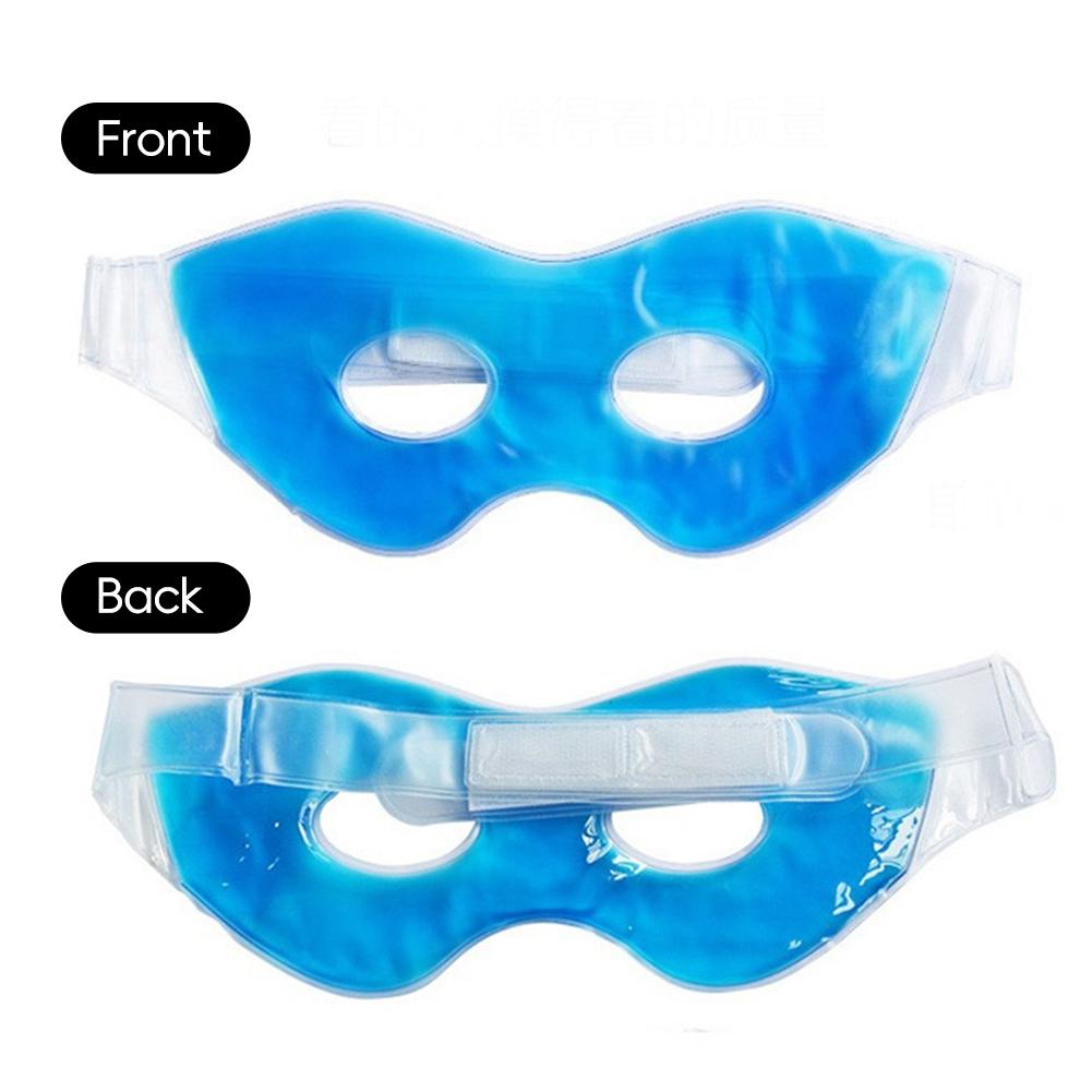 Reusable Gel Eye Mask for Hot/Cold Therapy Cold Compress Hypoallergenic Eye Ice Pack Puffy Eyes Relief Cooling Mask Post-Surgery Recovery