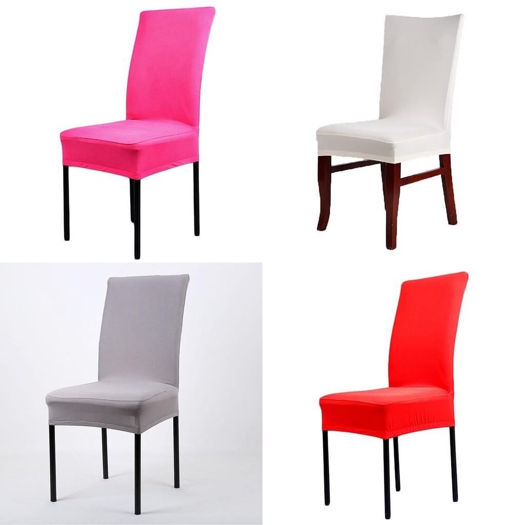 Premium Stretch Spandex Dining Room Chair Cover For Elegant Furniture Decor