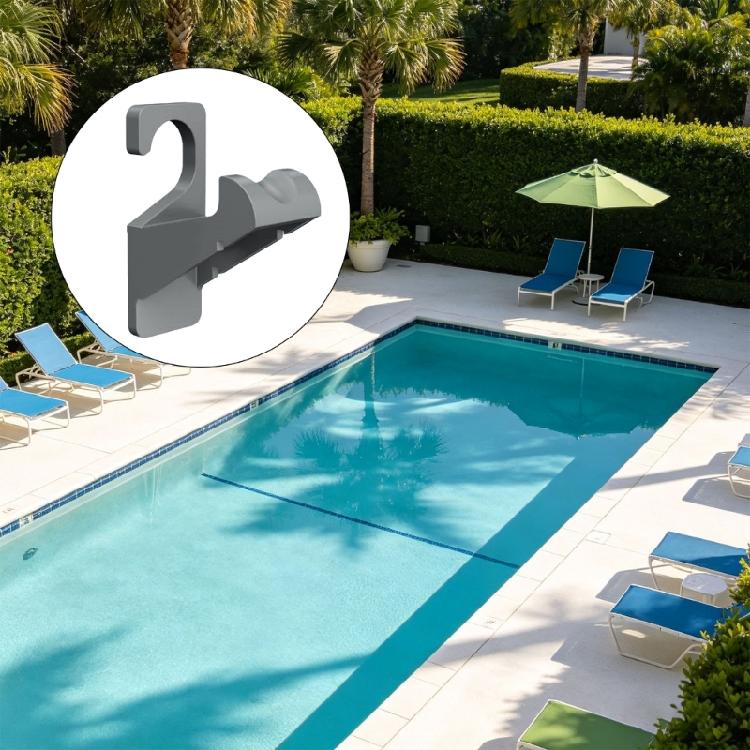 Sturdy Swimming Pool Hose Bracket With Easy Assembly For Various Pool Types Space Saving Hose Holder Easy Installation