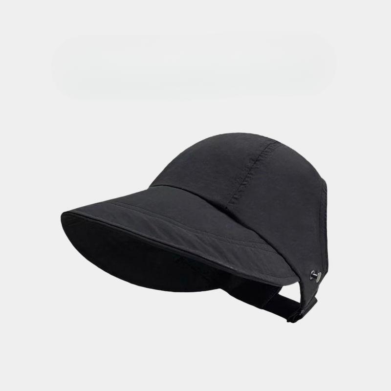 Women Can Wear Masks and Ponytail Hats for Women In Summer Sun Protection Small Empty Top Duck Tongue Fisherman Hat