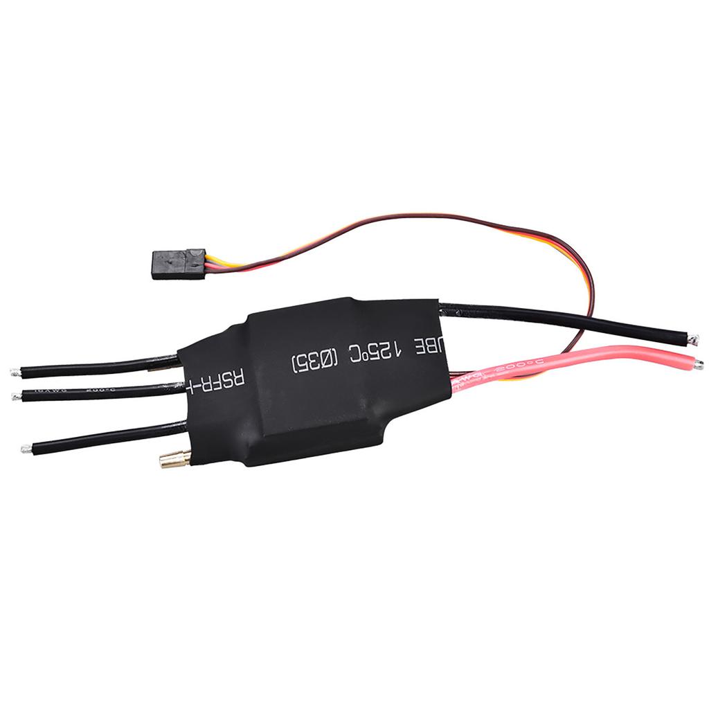 60A Brushless ESC, RC Boat Model Racing Kit Water Cooling Electric Speed Controller With 5V/3A UBEC for RC Boat