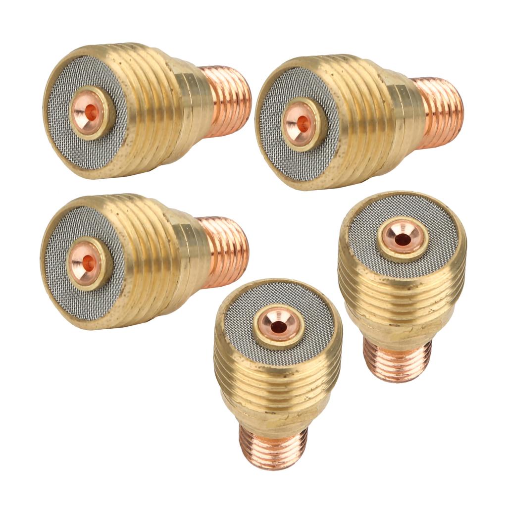 5pcs 45V43 Gas Lens Collet Body 1.6mm 1 16  for TIG Welding Torch WP 9 20 25