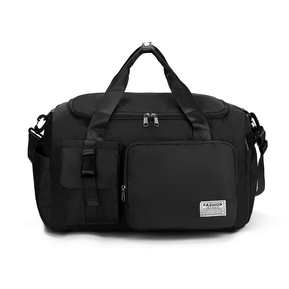 Multifunctional Large-capacity Hand Luggage Bag Outdoor Wet and Dry Sports Can Be Used To Tie The Lever with Shoe Compartment Gym Bag