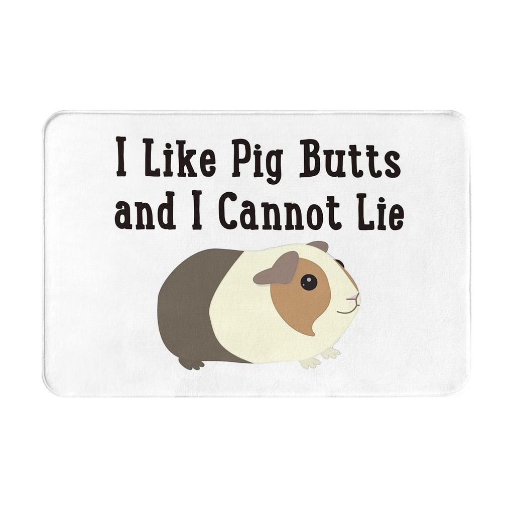 Guinea Pig Butts Anti-slip Doormat Floor Mat Sand Scraping Carpet Rug for Kitchen Entrance Home Bedroom Footpad Mats