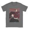 Yoriichi Tsugikuni Demon Slayer T-skjorte Herre Ren Bomull T-skjorter Rund Hals T-skjorte Kort Ermet Klær Klassisk