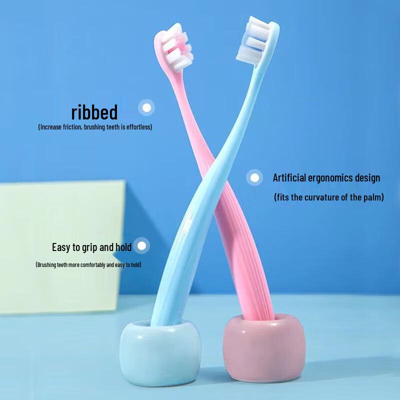 Kälbchens Abenteuer Zahnbürste mit weichen Borsten (2er-Pack)