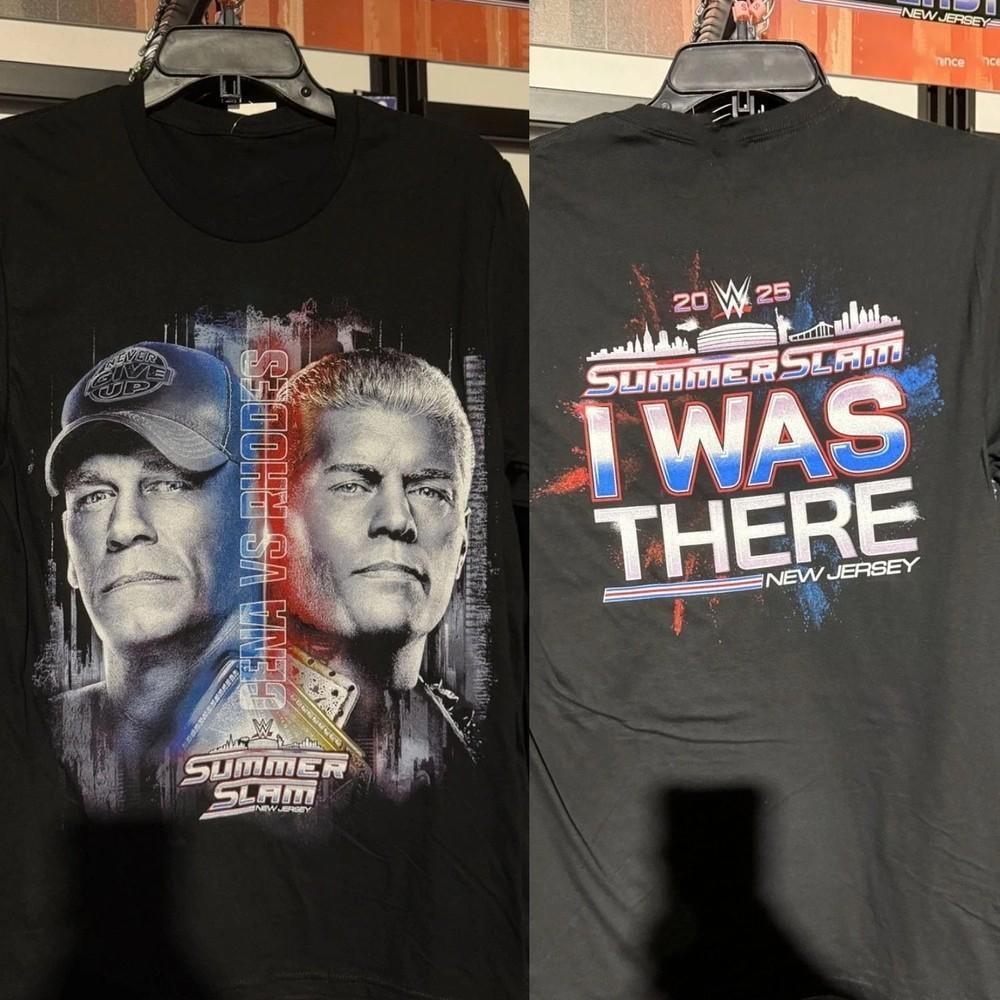 

2025 WWE Summerslam I Was There T-Shirt New Reprint All Size 4XL
