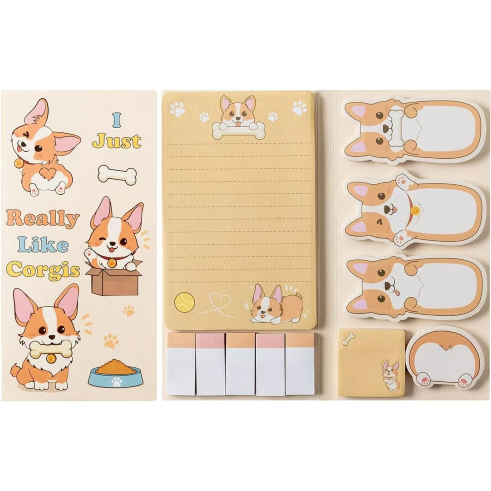 Variety Shaped SelfAdhesive Notepads Memos Pad Quality NonBleed Paper Stickier Note Desk Organizers Markers B