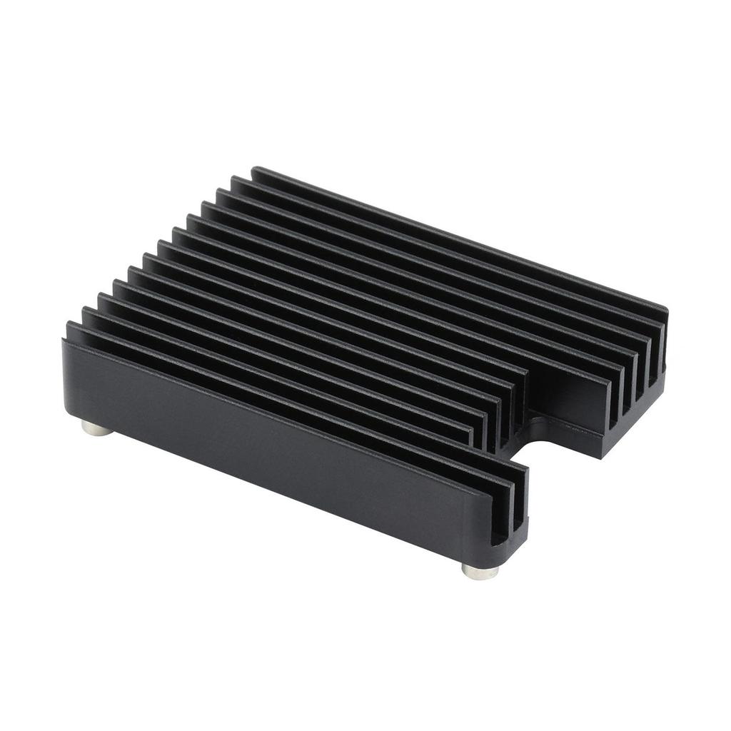 Micro-Snow Raspberry Pi CM4 Aluminum Heatsink with Speed-Controlled Fan