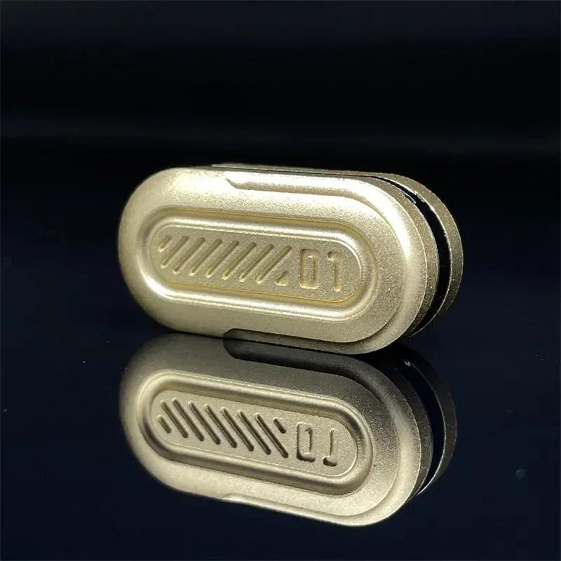 Magnetic Push Card Mechanical Slider Pushing Plate Haptic Coin Sensory Toy Antistresse Mini Fidget Relieve Stress Relief Edc Toy