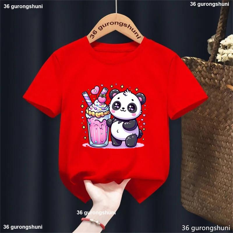 Summer Spring Kids I Hate Morning Cat Printed T Shirts Kids Children's T-shirt
