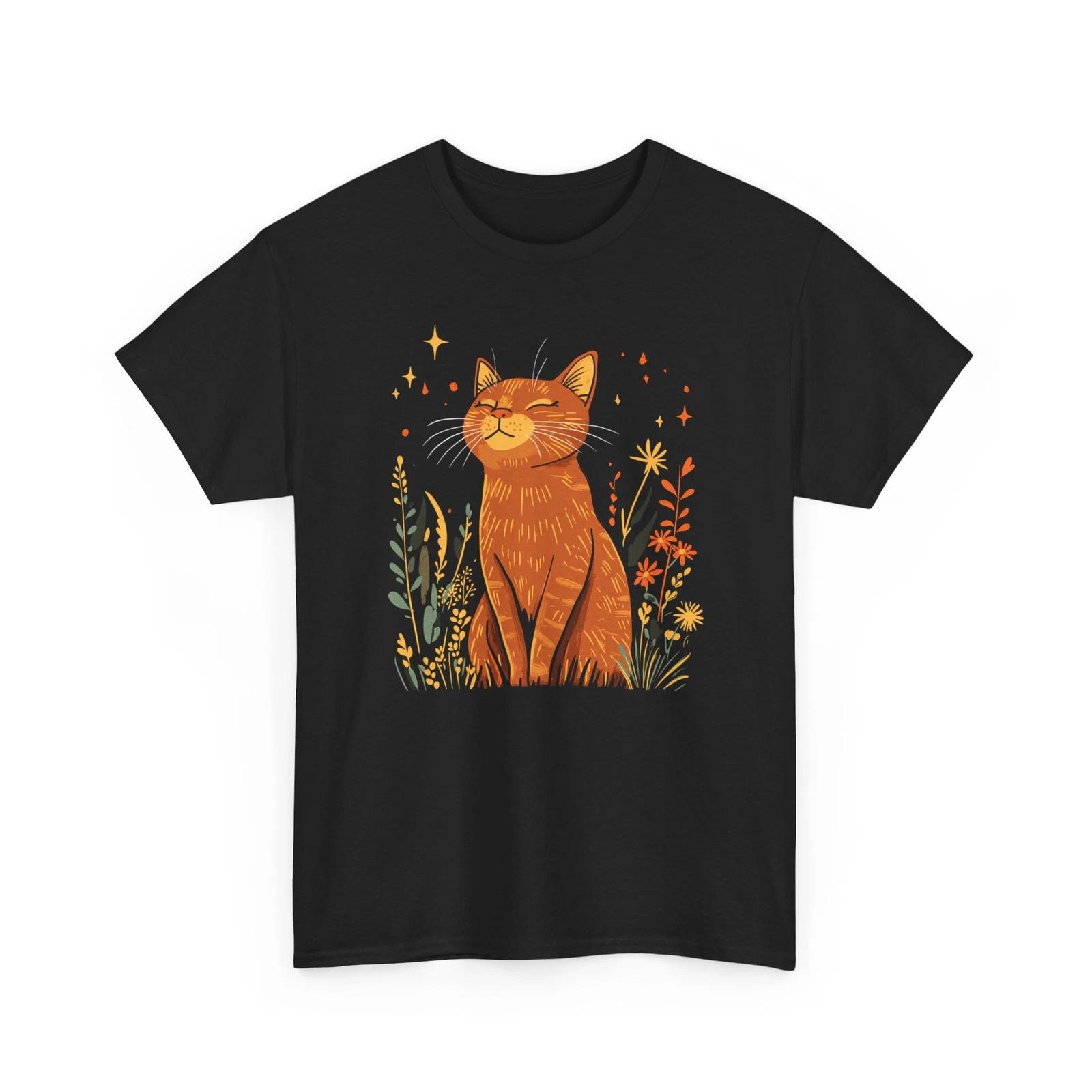 Funny Cat T-Shirt for Cat Lovers – Adorable Graphic Tee for Men & Women 2XL
