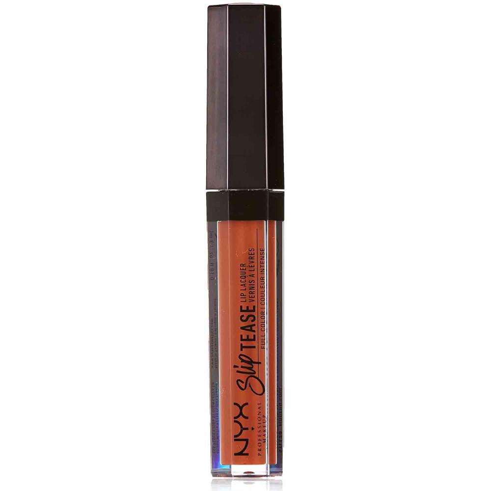 NYX Plnobarevný lak na rty Gloss Slip Tease - 