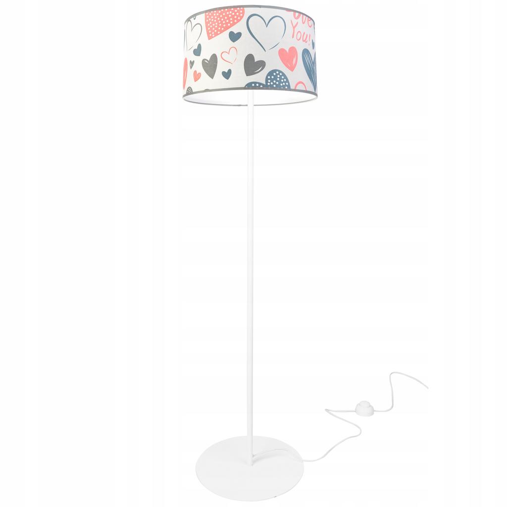 Kinder-Hochbett-Stehleuchte, Lampenschirm, Muster, LED