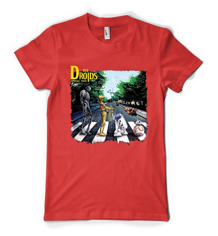 

The Droids Wars Crossing Abbey Road Star Personalised Unisex Kids T Shirt M