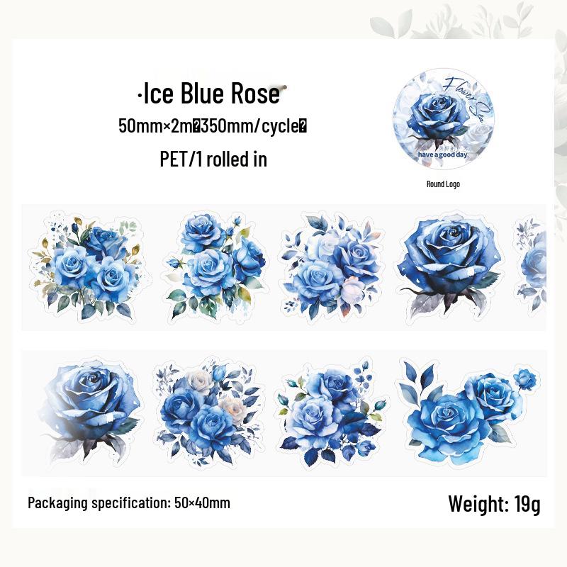 

Встречайте Море Цветов: Красивый вырубной ПЭТ васи-скотч для DIY журналов и коллажей