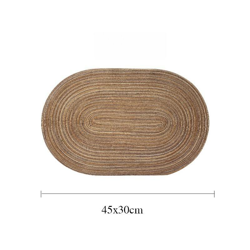 Simple placemat Thermal insulation and waterproof restaurant table mat Household cup mat Bowl mat Anti-scalding pot mat