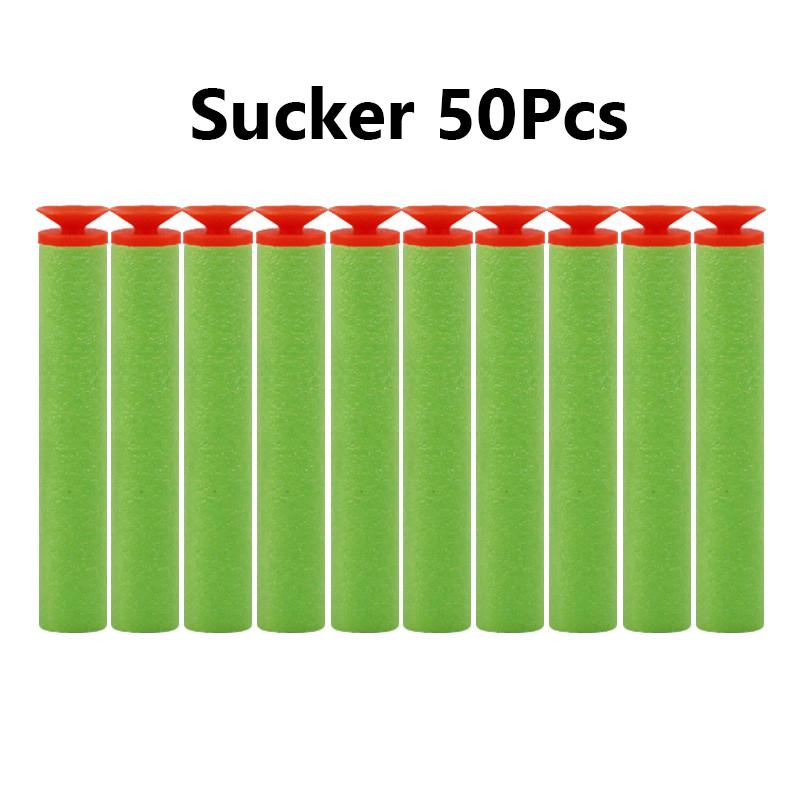 EVA Soft Bullet Round Suction Head Refill Darts Bullets for Gun Kids Toy Guns Accessories Bullets for Series Blasters Xmas