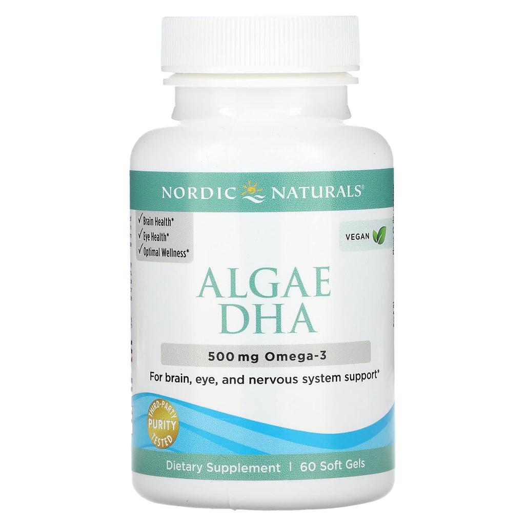 Seaweed Dha, 60 Softgels (250Mg Per Softgel)