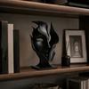 3D Geprinte Huisdecoratie Beeld Kunst Decoraties Grappige Halve Gezichtsbeeldhouwwerk Kantoor