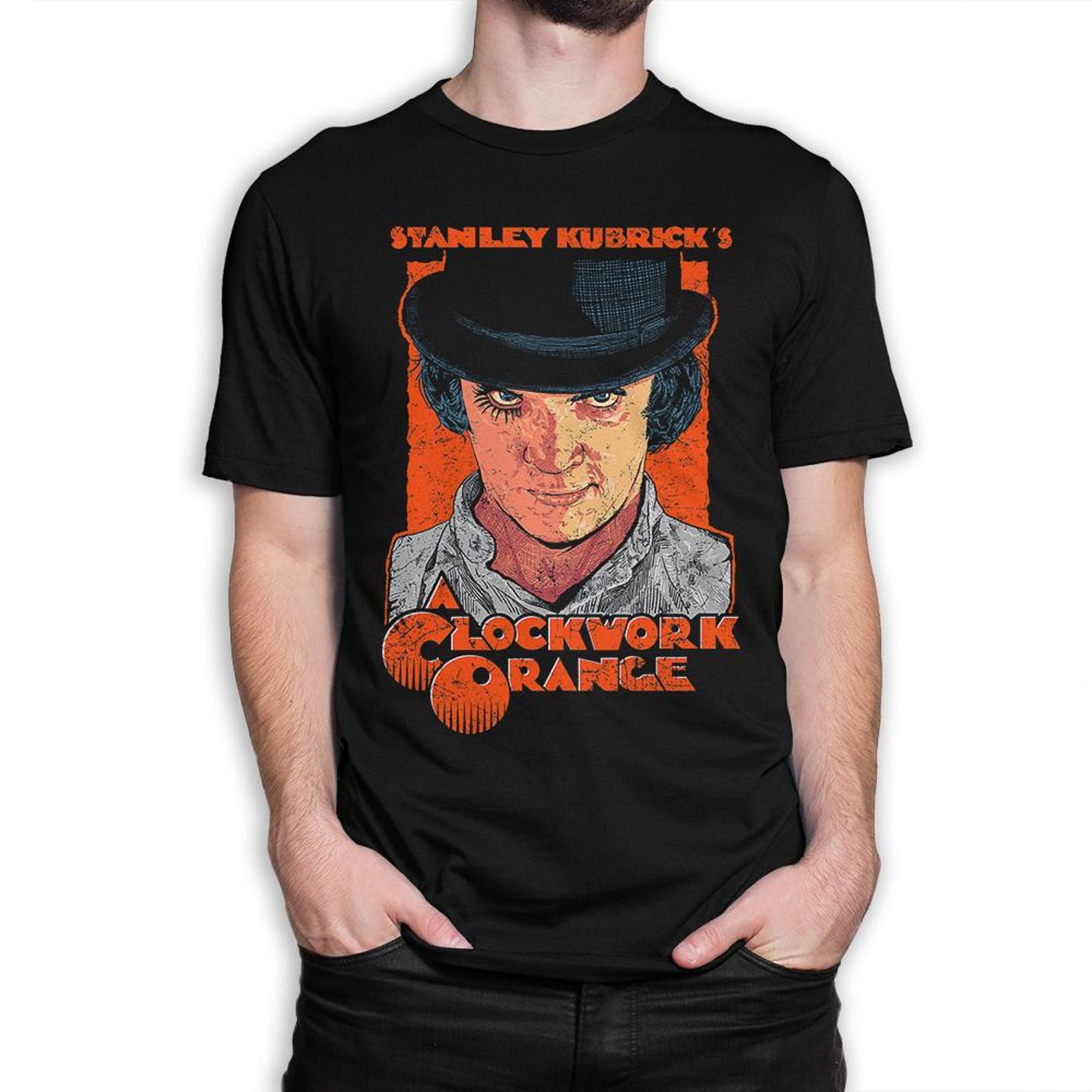 Stanley Kubrick s A Clockwork Orange T-Shirt, Men s and Women s Sizes Tee M