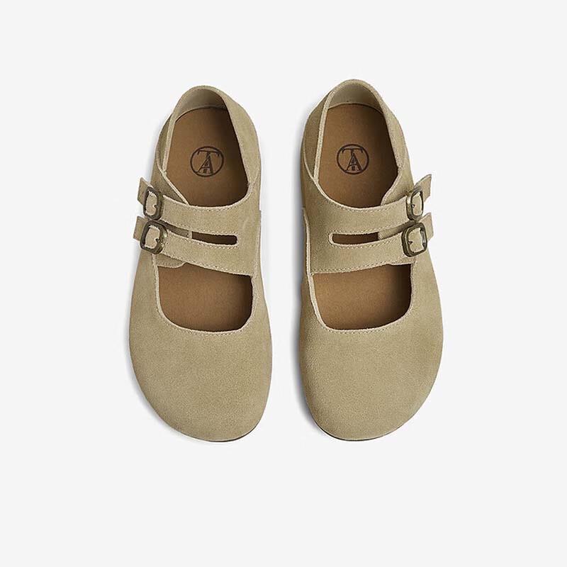 TATA Women's Retro Casual Flat Sandals