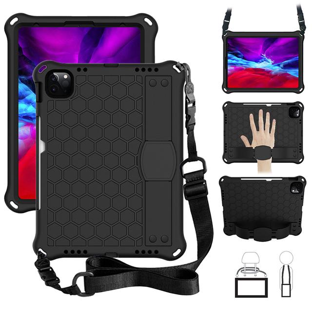 Kids Safe EVA Shockproof Case pro iPad Air 4 10.9 iPad Pro 11 2020 Kid Cover Pouzdro na stojan s přenosnou rukojetí s ramenním popruhem