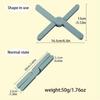Silicone X Shaped Heat Resistant Pad Foldable Non-Slip Pot Pan Mat Table Placemat Dish Plate Cross Holder Coaster Kitchen