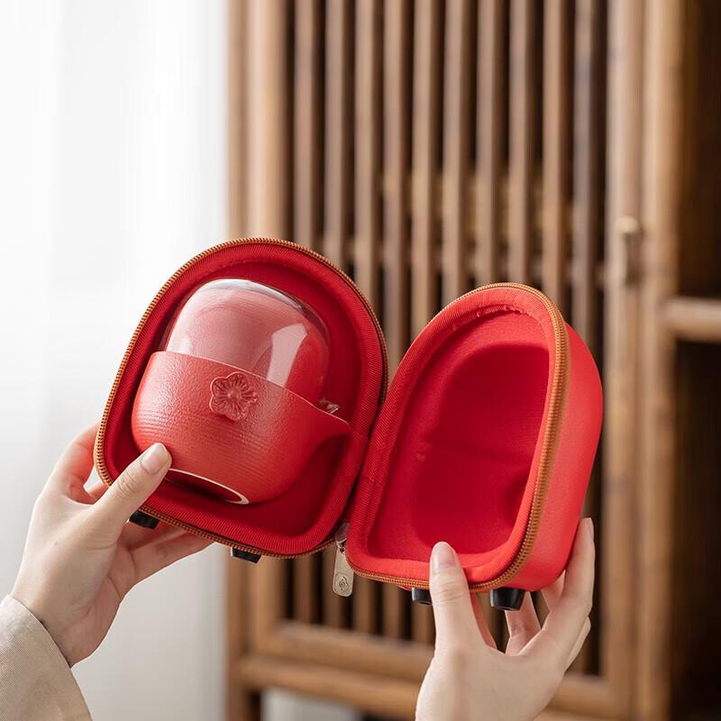 Chinese Style Portable Ceramic Tea Set