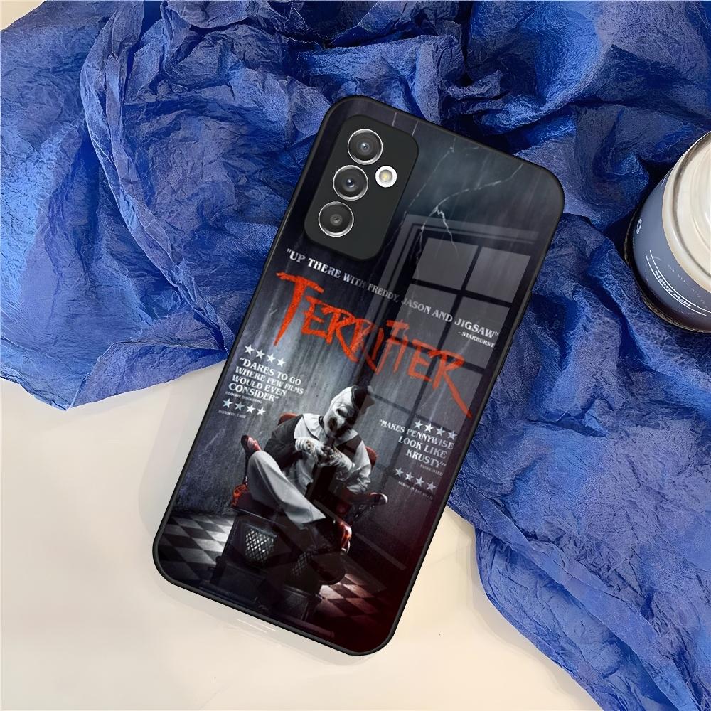 Horrorfilm-Terroristen-Handyhülle für Samsung S25 S24 S30 S21 S23 S20 S22 Fe S10 E S9 Note 20 Pro Ultra Plus Glasabdeckung