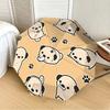 1PC Pug Pattern Automatic Folding Umbrella - Compact 8-Rib Design, Durable Plastic & Iron, Lightweight for Outdoor Daily Use, Festive Gift012