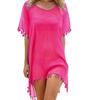 MAITA Costume da Bagno Donna Tassel Bikini Copricostume Kaftano Estivo Pareo Vestito da Spiaggia