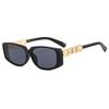 New Yingling style, European and American personalized small box sunglasses, street shooting characteristic glasses, retro sunglasses