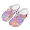 Summer Printed EVA Garden Shoes Unisex Flexible Breathable Slip On Garden Yard Home Bathroom Casual Walking Daily Shoes Beach Wear