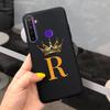 For Oppo Realme 5 5i 5s 5Pro 6i Case Cute Letter Silicone Soft Matte Bumper Back Cover For Realme 5 I 5s 5Pro Phone Case Funda
