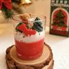 Christmas Theme Fragrance Candle Little Bear Christmas Tree Decoration, Holiday Atmosphere Creation, Romantic and Warm