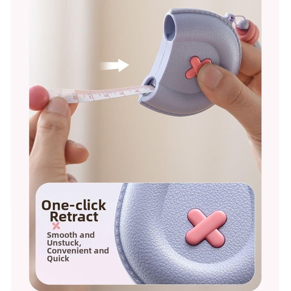 Portable Soft Tape Measure Double Scale Cloth Measuring Tool Practical Flexible Ruler Dieting Tape