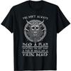 Camiseta Unissex Presente Viking Guerreiro Nórdico Barba Engraçada