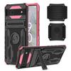 For Google Pixel 8 Pro / Pixel 8 / Pixel 6a 6 Pro  Case Armor Kickstand With Wrist Strap Outdoor Sports Phone Case  Back Cover