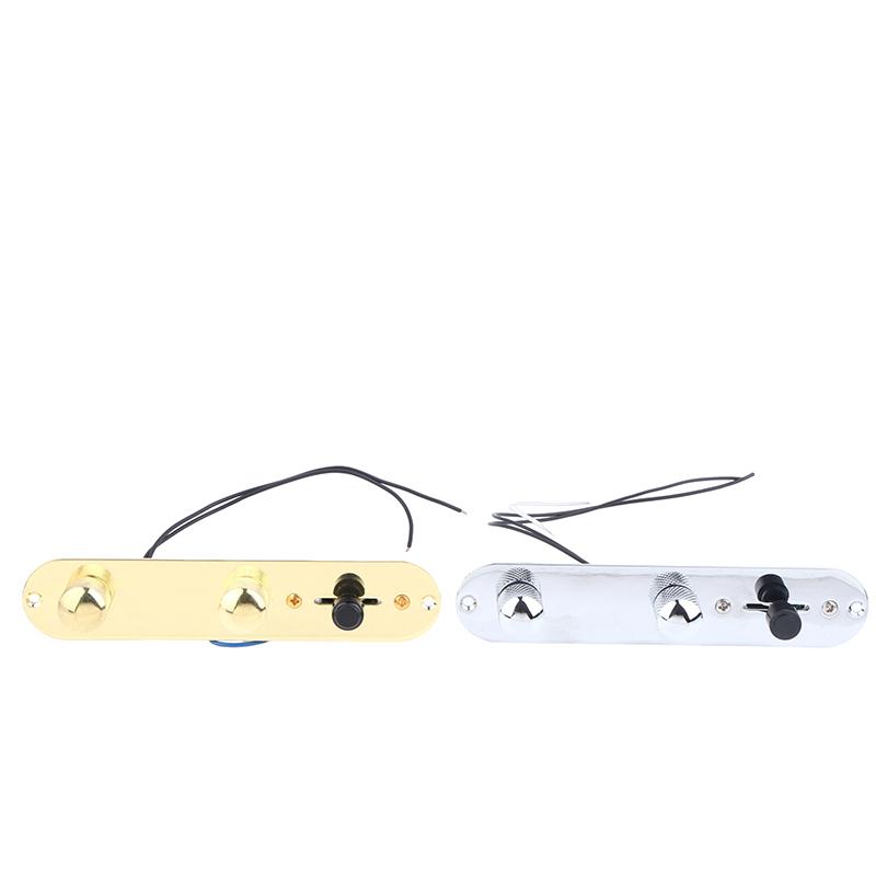 1Pc Way Wired Loaded Prewired Harness 3 Way Switch Knobs Linear Iron Plate Control Circuit Assembly For Tele Guitar Parts