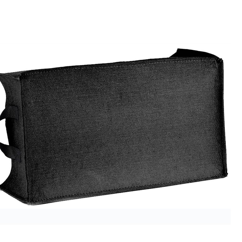 INTELIGENTNA DONICZKA (Rozmiar: 60*30*20 cm) Kwadratowa Torba do Sadzenia o Dużej Pojemności, Materiał: Włóknina 260g (Słowo niedostępne)