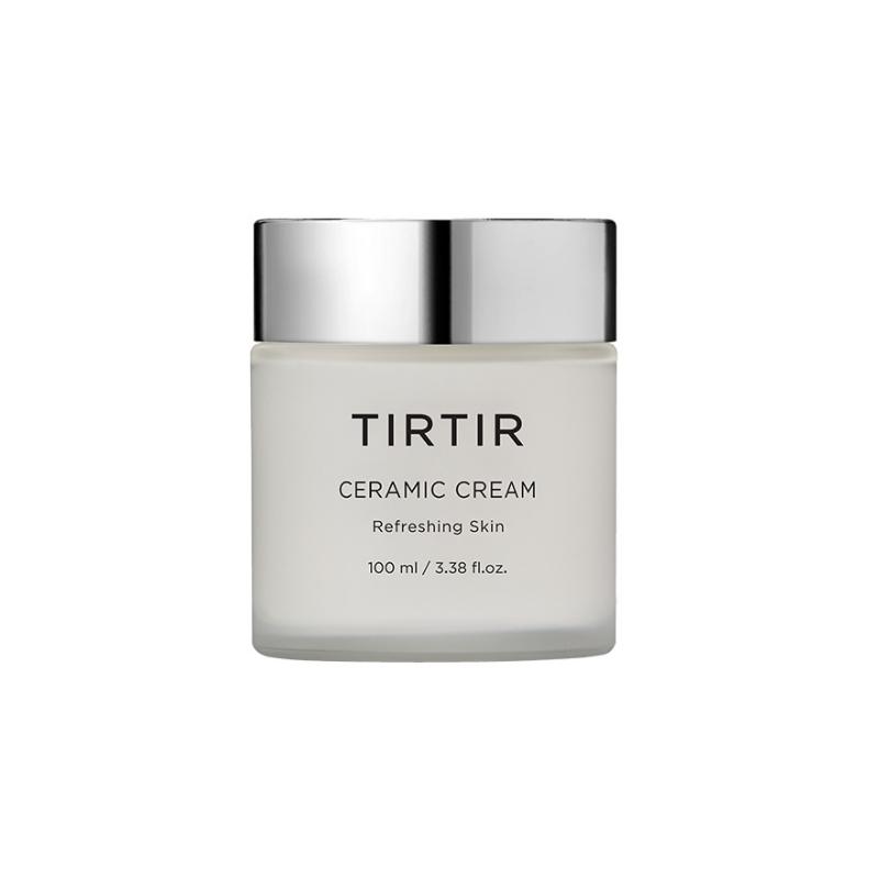 [JUMBO SIZE] TIRTIR Ceramic Cream (100ml) - Deep Nourishing Porcelain Glow & 24-Hour Ultimate Barrier Lock-In Recharge