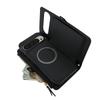 For Google Pixel 9 Pro XL Wallet Case Magnetic Detachable PU Leather Phone Cover with 2 Straps