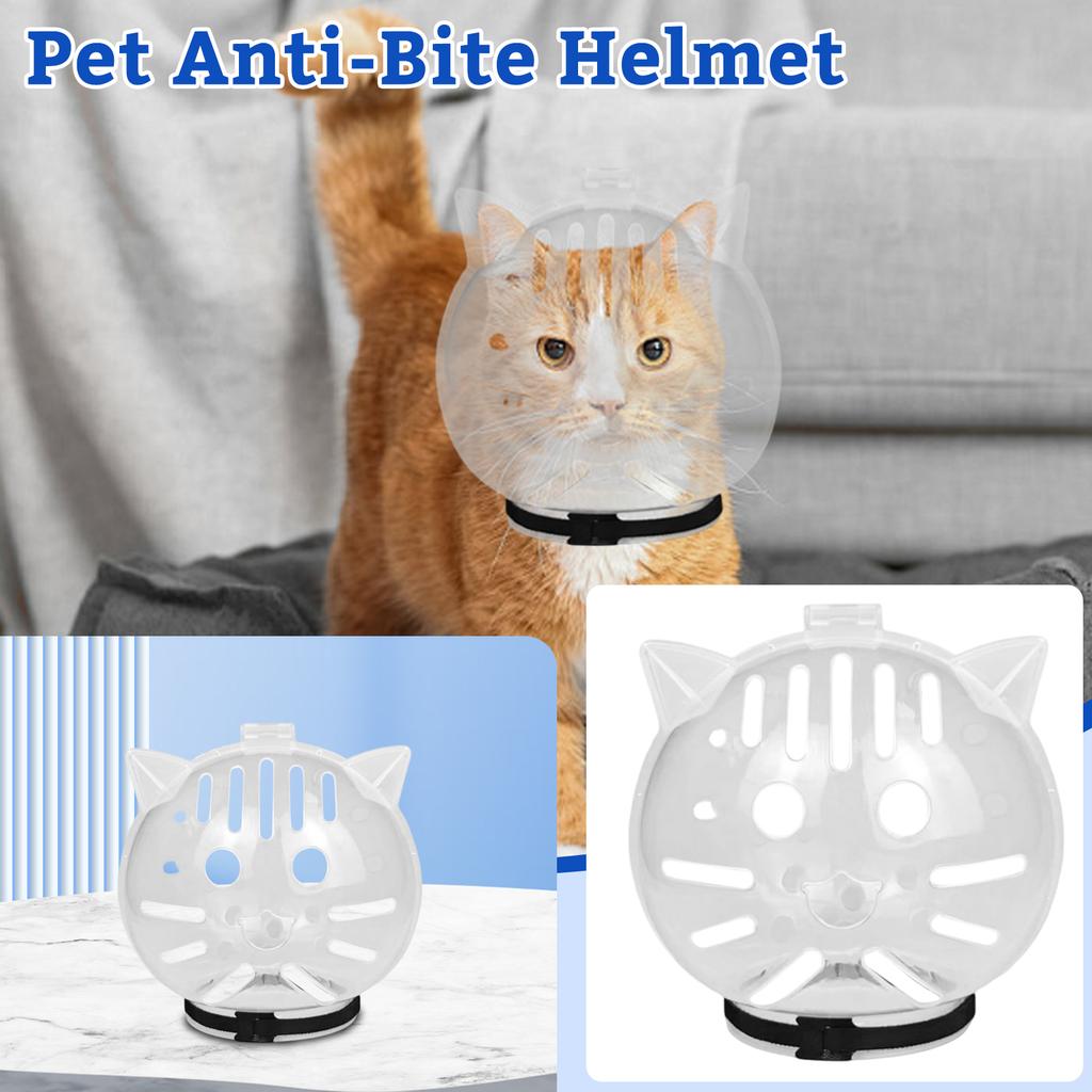 Cats Head Cover , Antis Bites, Fighting Ball Cover Cats Collar Antis Scratch Ring Pet Space Head Cover