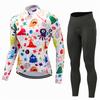 Cycling Suit Spring and Autumn Long Sleeve Suit Men's Mountain Bike Equipment Cycling Suit Suit