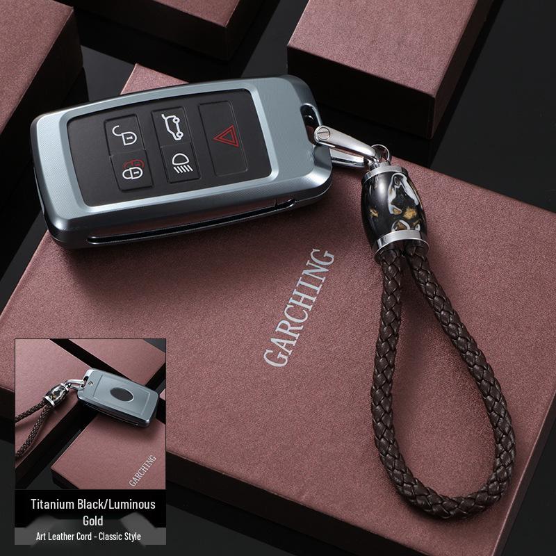 Land Rover & Jaguar Key Case - Metal Alloy Shell for Range Rover & Discovery
