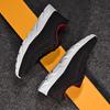 Sports Leisure Summer Men's Breathable Hollow and Comfortable Mesh Surface Flying Running Shoes Men's Shoes