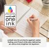 Uniball One Gel Pen 5 Pack Medium Black Pen Gel Ink Pen Office Supplies Uniball Ballpoint Color Gel Fine Smooth Writing Pen 0.7mm Pen, Pen, Pen, Pen,